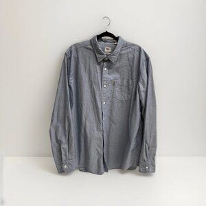 Levi’s Long Sleeve Men Denim Button Up Shirt XXL